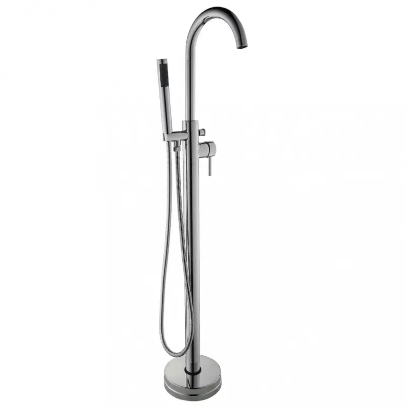 Reapris Golvblandare badkar | Engreppsblandare | Krom | FD-2207
