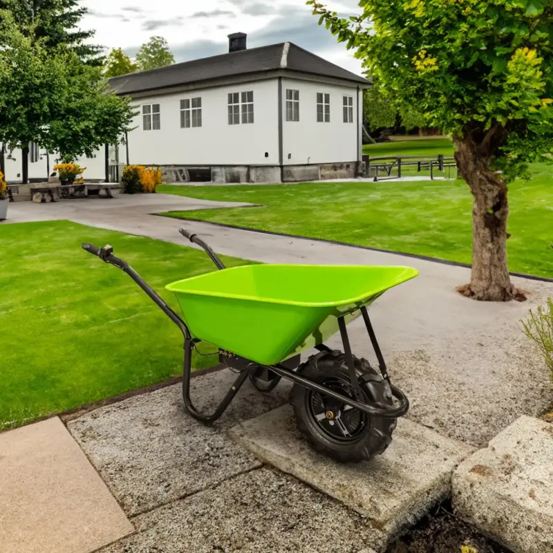 Eldriven skottkärra 550W | 150kg lastkapacitet Outlet