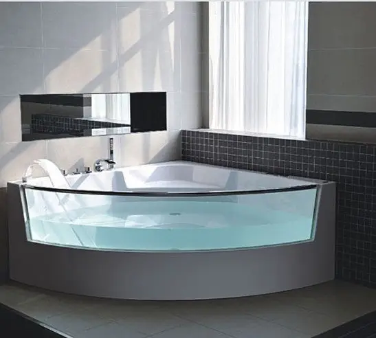 Bubbelbadkar Thelma | 150x150x64cm | Stilren design | Vit Endast idag