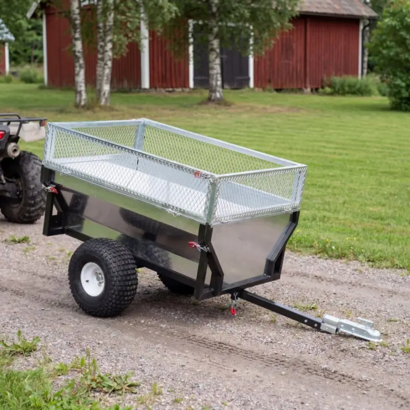 Fynd ATV-Vagn i stål | 900KG | 2700x1000x945mm