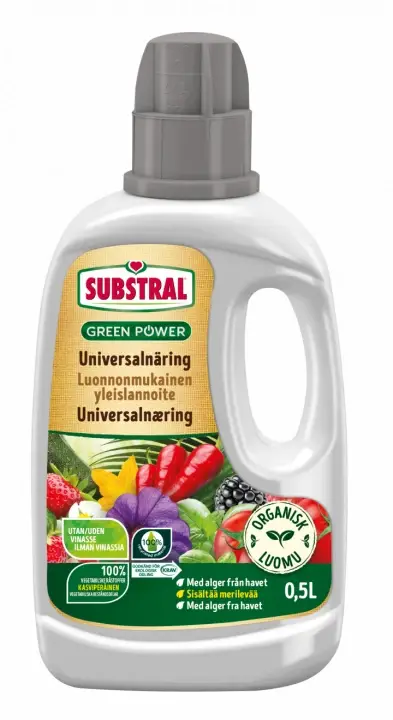 Trygg betalning Substral Organisk Universalnäring 500ml