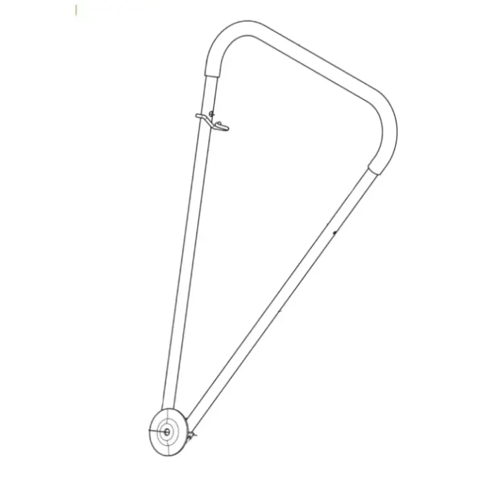 Billig HANDLE ASSY UPPER GREY