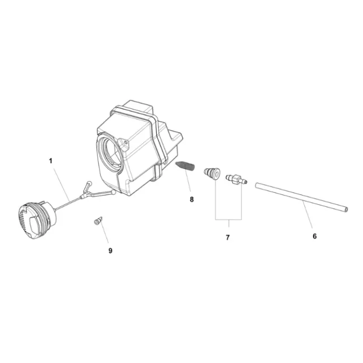 Snabb frakt Tank Assy 240I Servicer Parts