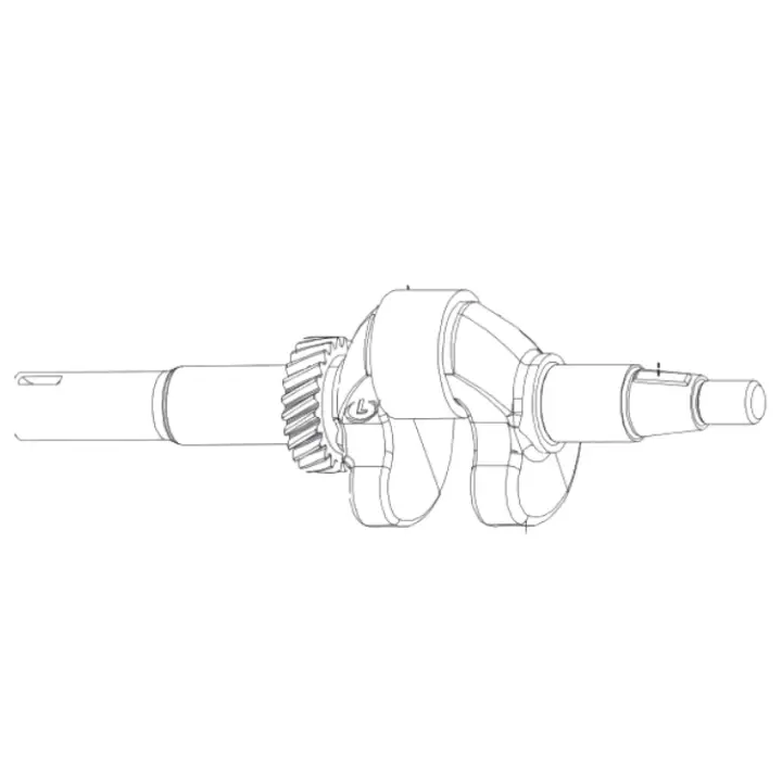 CRANKSHAFT 25MM Begränsad tid