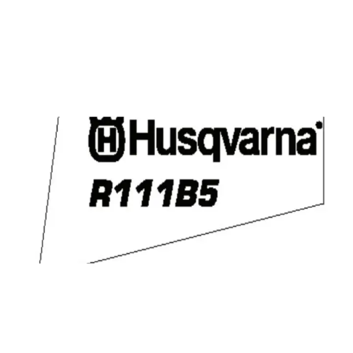 Dekal Husqvarna R111B5 Erbjudandepris