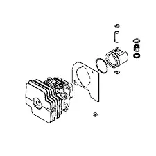 Begränsat antal Cylinder Piston Assy
