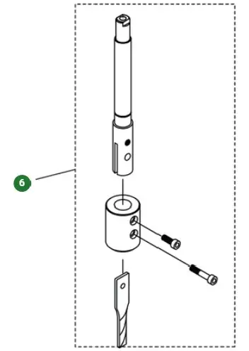 Expressleverans CUTTER ASSY