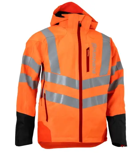 Köp online Regnjacka Husqvarna Technical Vent EN 20471, XL