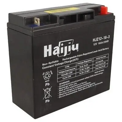 Extra rabatt Batteri 12V, 18Ah Villa, Park, Estate, Garden