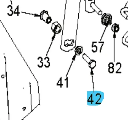 Bult M8X30 M6S 8,8 Fzb Rabatter