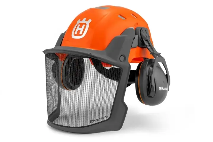 Husqvarna skogshjälm, Technical, orange fluorescerande Begränsat erbjudande