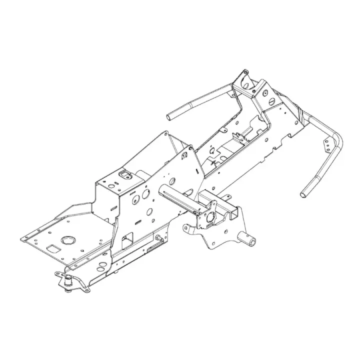 Lågt pris Chassis 2Wd Black