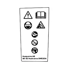 Outlet Label Ce No Db, Spare Part, 5827941-05