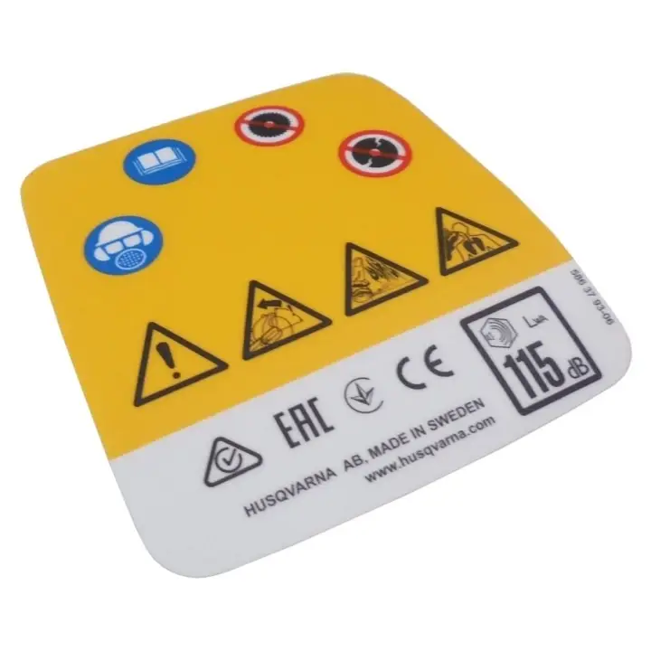 Decal Warning Fynd