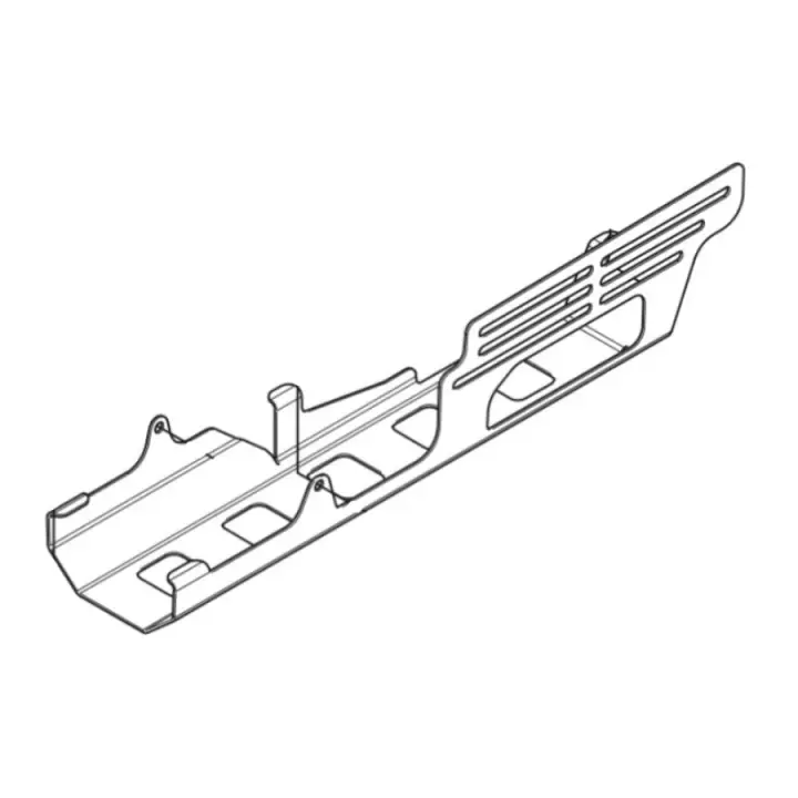 Rea Skid Plate Front Coated