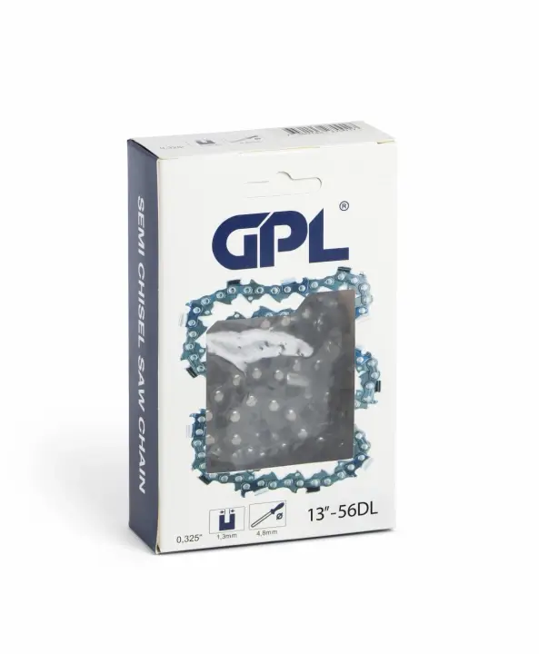 Kundfavorit Motorsågkedja GPL Semi Chisel .325" 1,3mm 13tum - 56DL