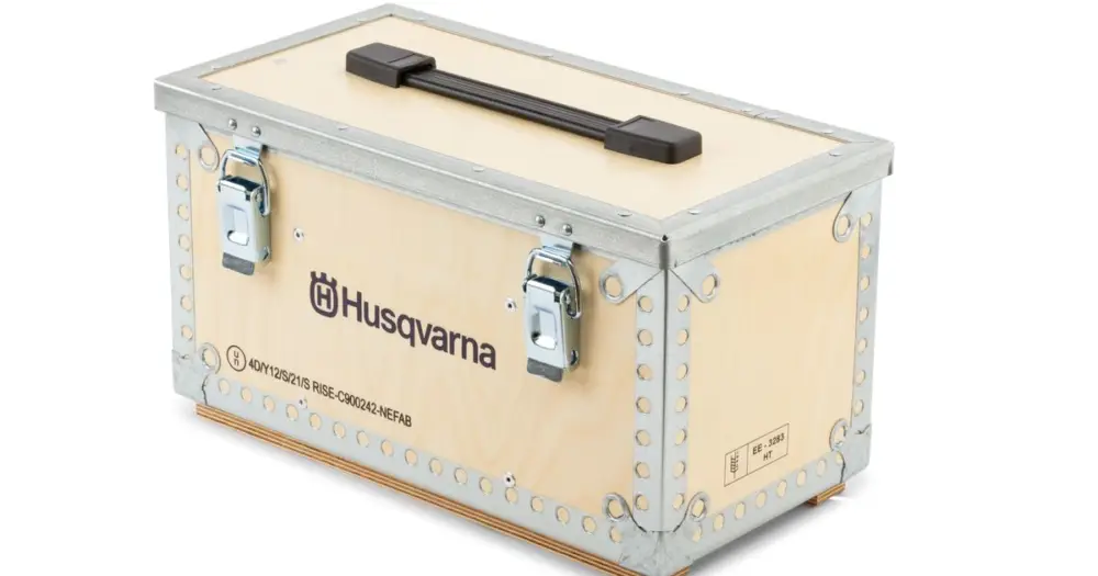 Batteribox Trä Premium