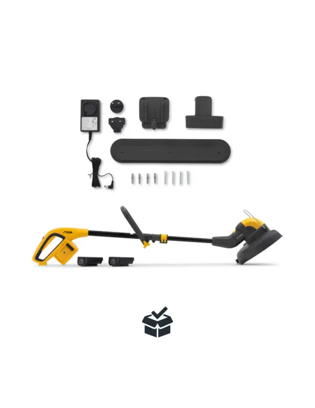 Endast idag GT 300e GRÄSTRIMMER BATTERI 20V (2x2Ah)